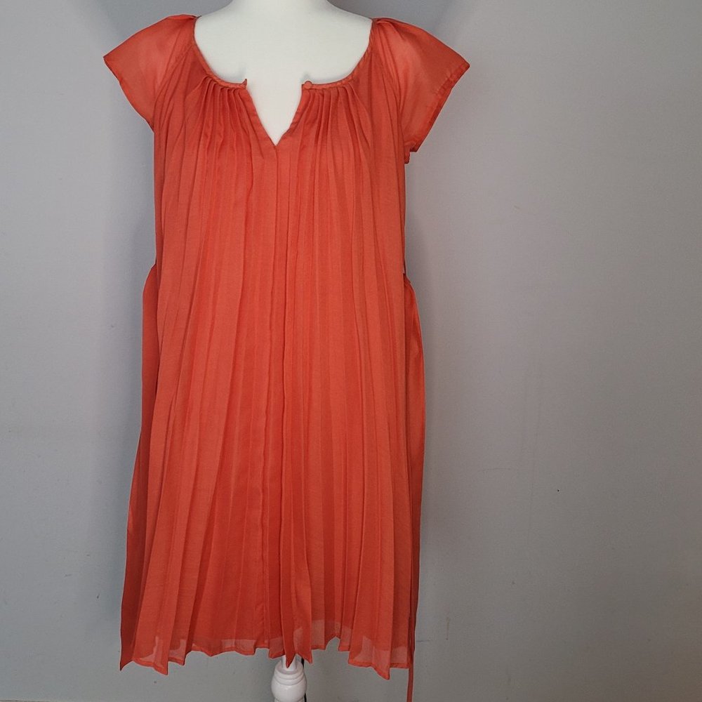 New York & Company Orange Dress-XS
